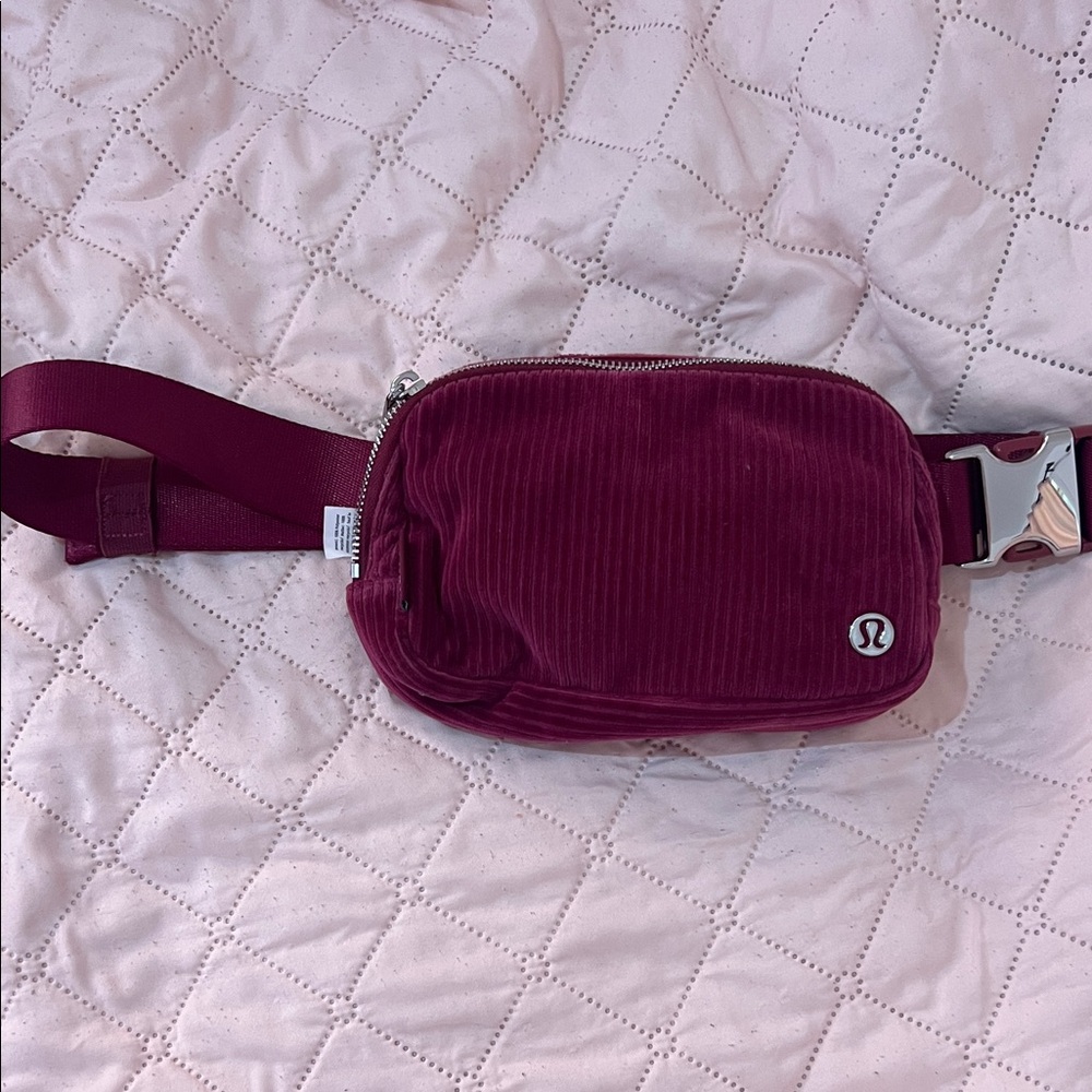 lululemon athletica Burgundy Crossbody Bag